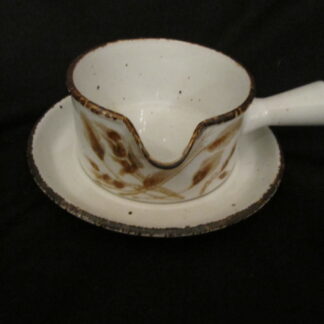 Midwinter Wild Oats Gravy Boat & Stand