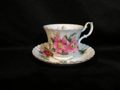 Royal Albert Prairie Rose Cup & Saucer