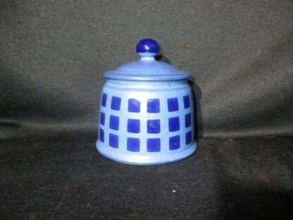 Denby Reflex Blue Covered Sugar