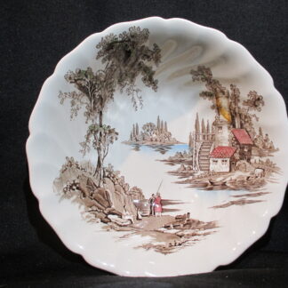 Johnson Brothers The Old Brown Mill Brown Round Vegetable Bowl