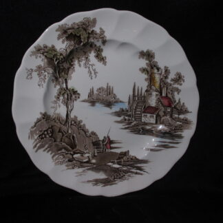 Johnson Brothers The Old Brown Mill Brown Salad Plate
