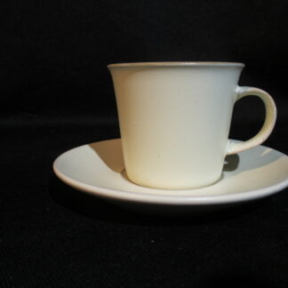 Denby Energy Green White Demi-Tasse Cup & Saucer