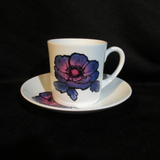 Wedgwood Blue Anemone Cup & Saucer