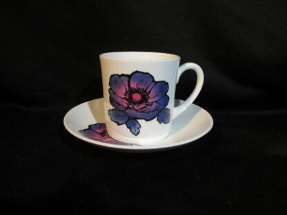 Wedgwood Blue Anemone Cup & Saucer