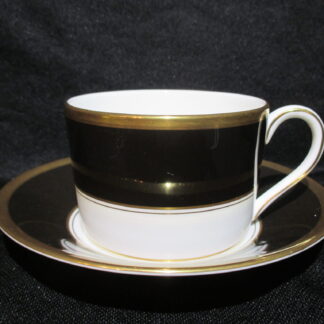 Coalport Athlone Brown Can Cup & Saucer