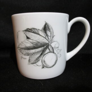 Wedgwood Black Fruit Grape Teacup Only