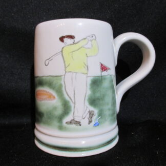Buchan Golfer Beer Stein