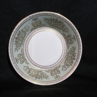Wedgwood Gold Columbia Sage Green Fruit Nappie