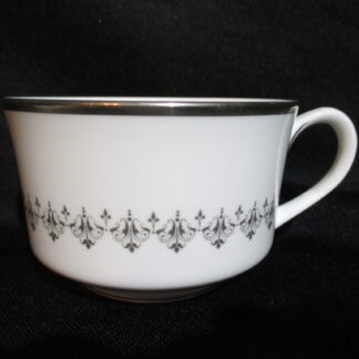 Royal Worcester Silver Frost Teacup Only