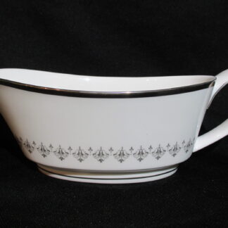 Royal Worcester Silver Frost Gravy Boat Only