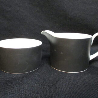 Wedgwood Contrast AD Cream & Sugar