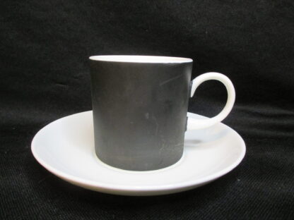 Wedgwood Contrast Demi-Tasse Cup & Saucer