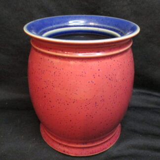 Denby Harlequin Original Canister Base Only - Red Green
