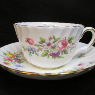 Minton Marlow Multi S309 Cup & Saucer