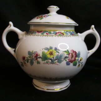 Coalport Ming Rose Covered Sugar