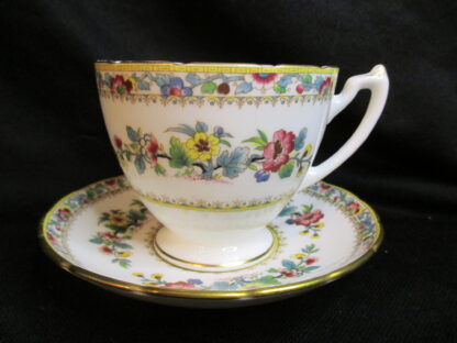 Coalport Ming Rose Cup & Saucer