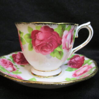 Royal Albert Old English Rose Malvern Cup & Saucer