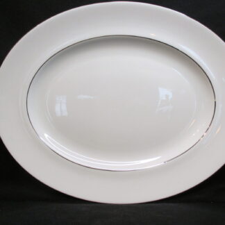 Wedgwood Signet Platinum Oval Platter - 14 inch