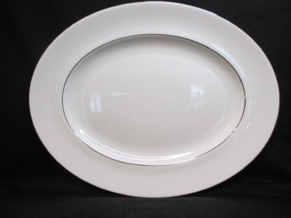 Wedgwood Signet Platinum Oval Platter - 14 inch