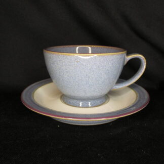 Denby Storm Grey Cup & Saucer