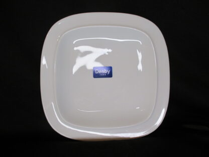 Denby White Squares Tea Plate