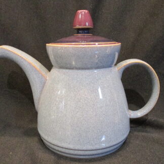 Denby Storm Grey Plum Teapot