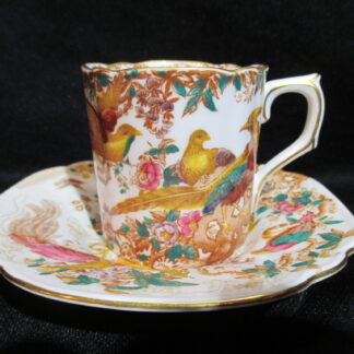 Royal Crown Derby Olde Avesbury Demi-Tasse Cup & Saucer