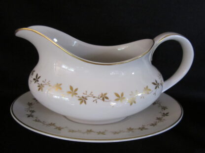 Royal Doulton Citadel TC1003 Gravy Boat & Stand