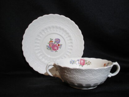 Spode Spode's Claudia Cream Soup Bowl & Stand
