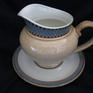 Denby Luxor Gravy Boat & Stand