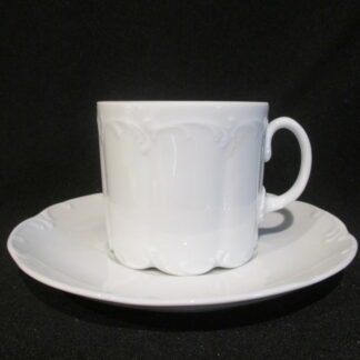Rosenthal Mon Bijou White Cup & Saucer