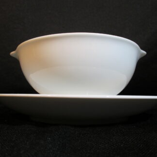 Rosenthal Aida White Gravy Boat On Fixed Stand