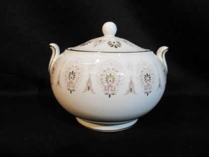 Wedgwood Medina Beige Covered Sugar - Shape 146
