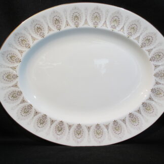 Wedgwood Medina Beige Oval Platter - 13 inch