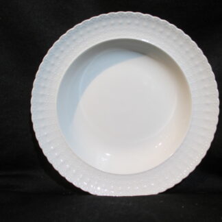 Tirschenreuth Mozart White Rim Soup Bowl