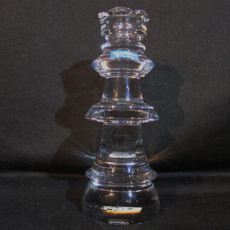 Rogaska Chess Piece Candlestick - Queen