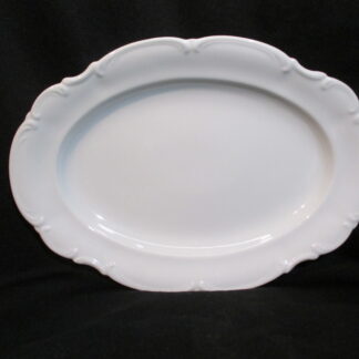 Hutschenreuther Sylvia White Oval Platter - 13 inch