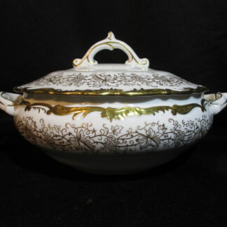 Coalport Hazelton White Covered Vegetable Bowl