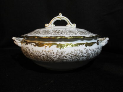 Coalport Hazelton White Covered Vegetable Bowl