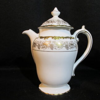 Coalport Hazelton White Coffee Pot - Small