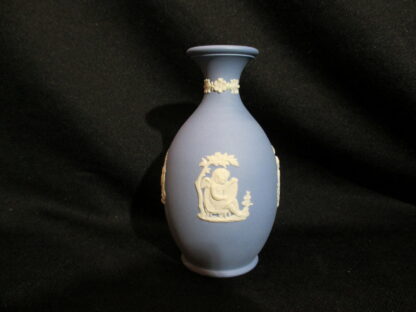 Wedgwood Jasperware - Blue Bud Vase - Small