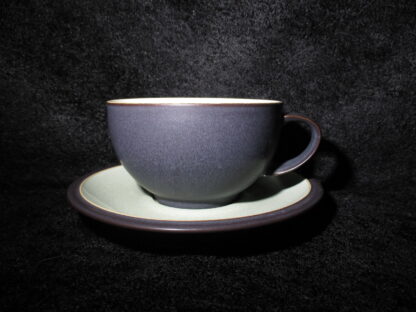 Denby Energy Charcoal Green Cup & Saucer