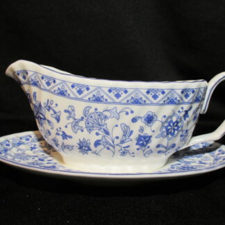 Minton Shalimar Gravy Boat & Stand