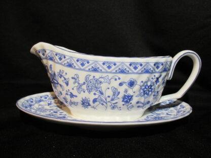 Minton Shalimar Gravy Boat & Stand