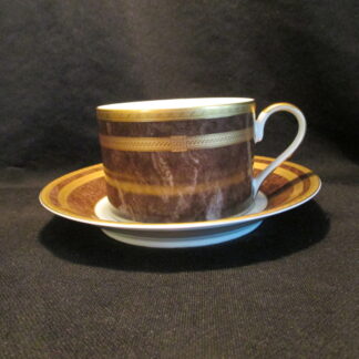Mikasa Mahogany Florentine Cup & Saucer