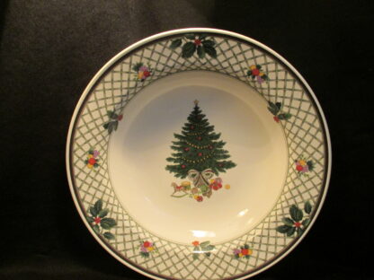 Mikasa Christmas Story CAB08 Rim Serving Bowl