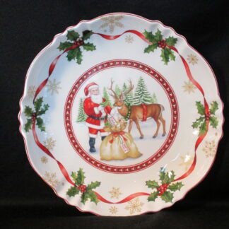 Villeroy & Boch Christmas - Holly Round Serving Plate