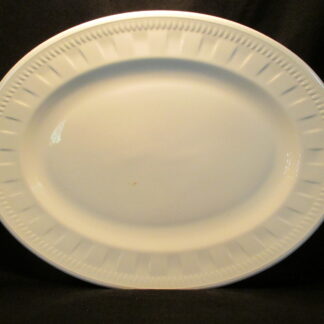 Wedgwood Colosseum White Oval Platter - 15 1/2 inches