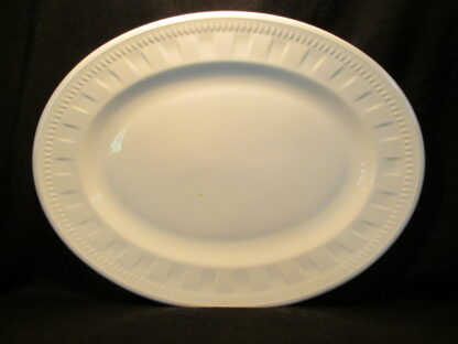 Wedgwood Colosseum White Oval Platter - 15 1/2 inches