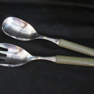 Denby Touchstone Onyx Pair Of Salad Servers